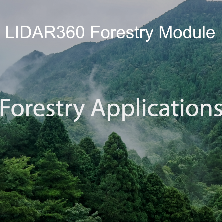 Lidar360 Forestry Module V9 — 3D Mapping Tools