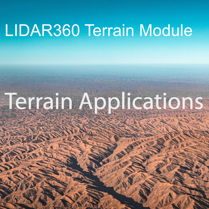 Lidar360 TERRAIN Module V9