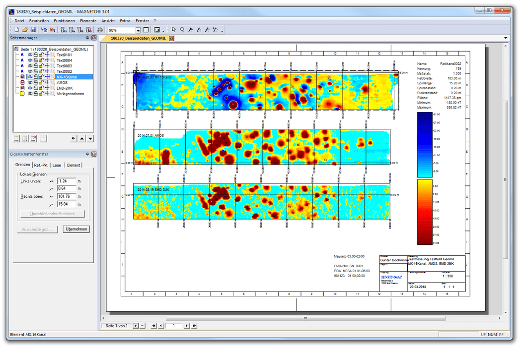 SENSYS MAGNETO® data processing software