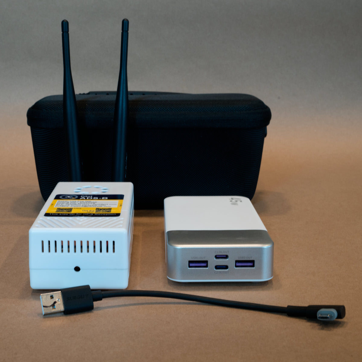 PilotADSB Receiver V3 with Pressure Sensor - DELUXE Bundle