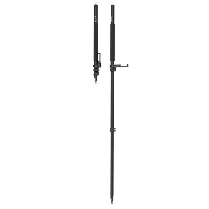 Emlid Survey Pole with a smartphone mount