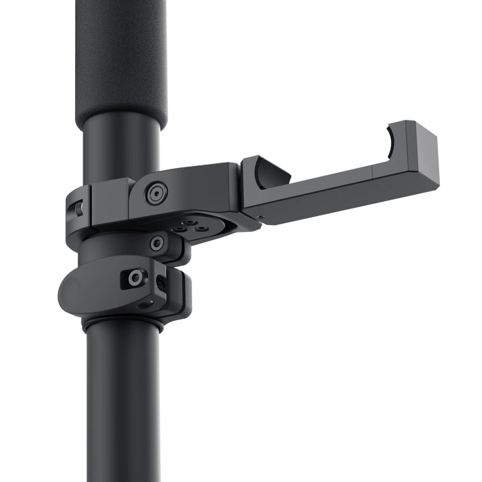 Emlid Survey Pole with a smartphone mount