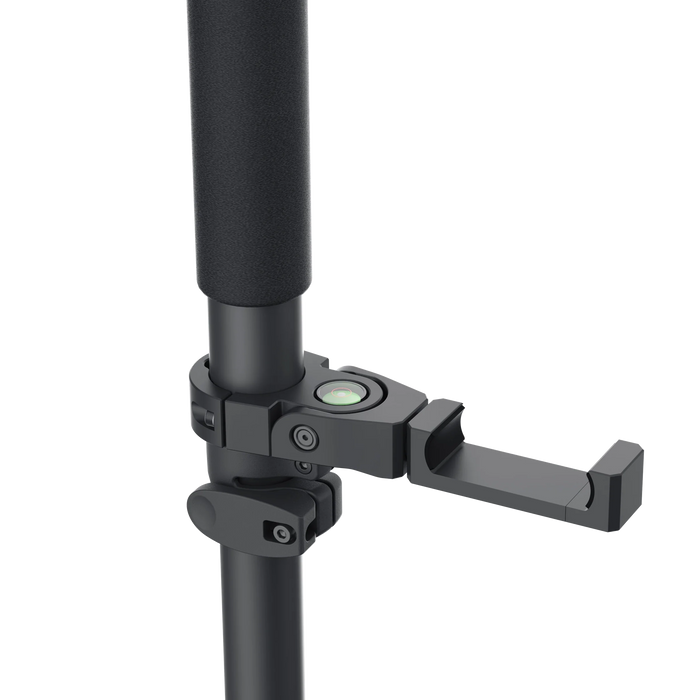 Emlid Survey Pole with a smartphone mount