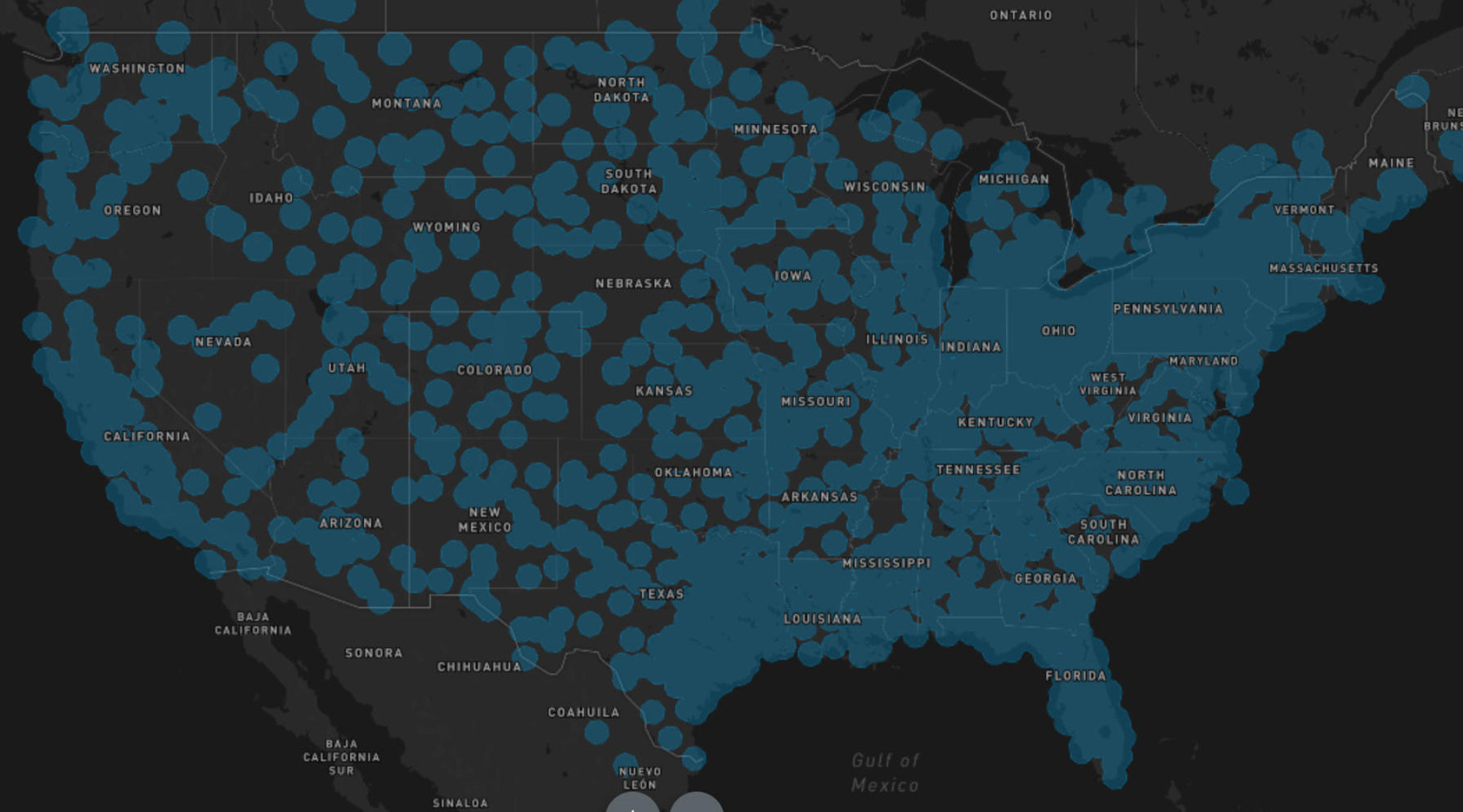 Trimble Rtk Network Coverage Map USA National RTK Service — 3D Mapping Tools