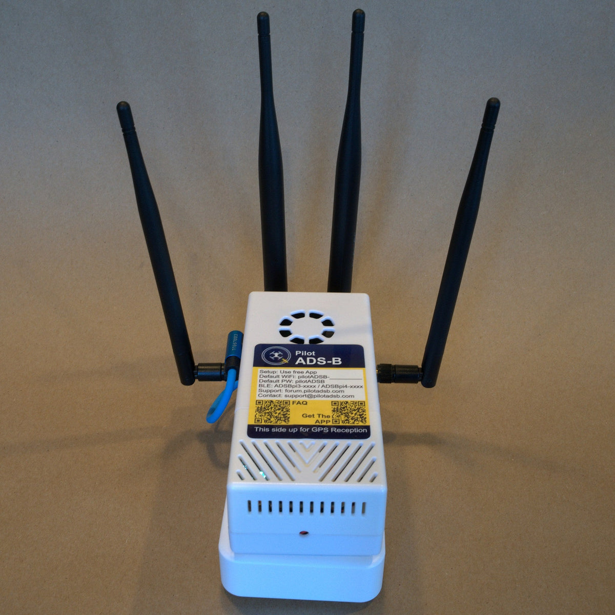 PilotADSB Receiver V4 with Remote ID & Pressure Sensor