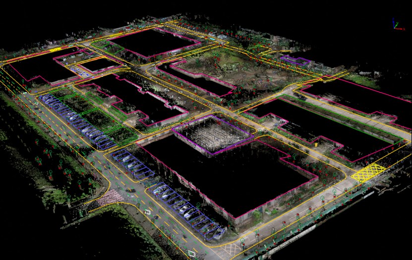 Point cloud processed in LiDAR360 MLS